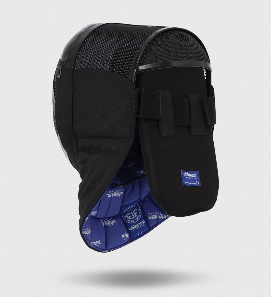 Careta Maestro FIE EXTRA con protecciones frontal y nuca - Imagen 2