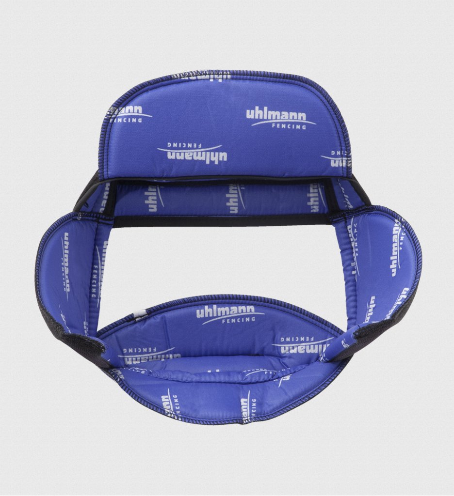 Máscara de sabre eletrificada FIE 1600N Uhlmann, configure-o - Imagem 3