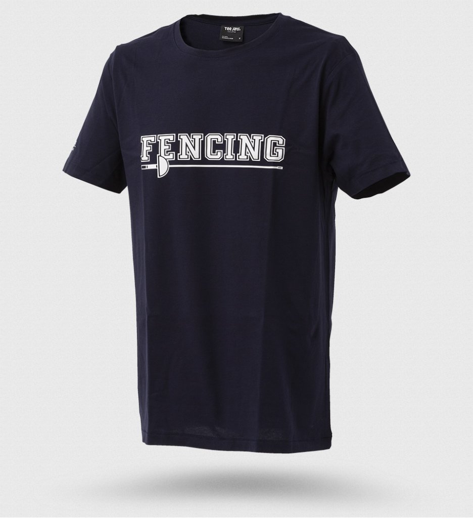 Camiseta Uhlmann "FENCING" Azul escuro