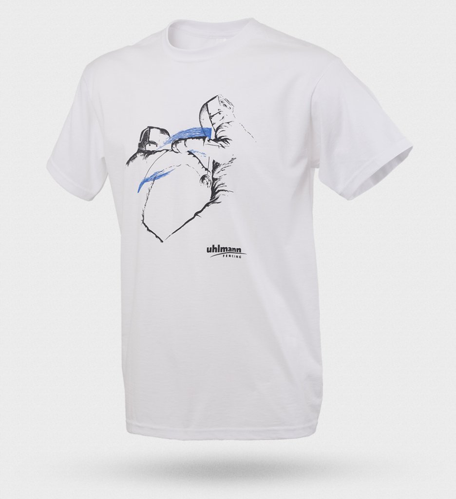 Camiseta Uhlmann "DYNAMIC" blanca